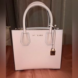 Michael Kors Powder Blush Leather Shoulder Bag